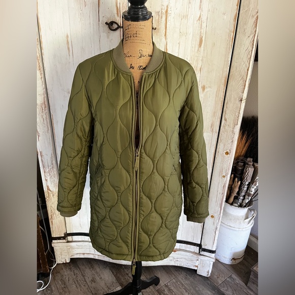 NWOT Avec Les Filles quilted liner jacket - Picture 1 of 9